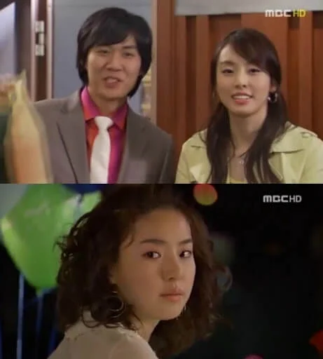 ○五年拍攝《悲傷戀歌》，李多熙在劇中暗戀延政勳，當年的她仍十分青澀。