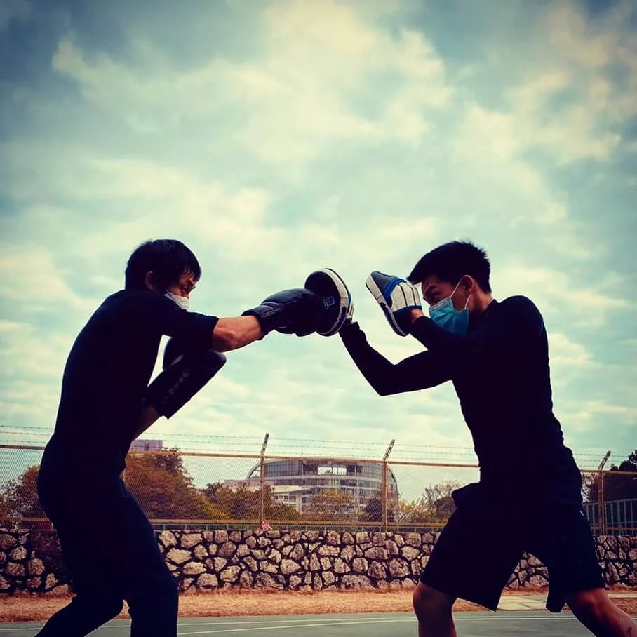 Rex在IG分享不少拳擊訓練日常