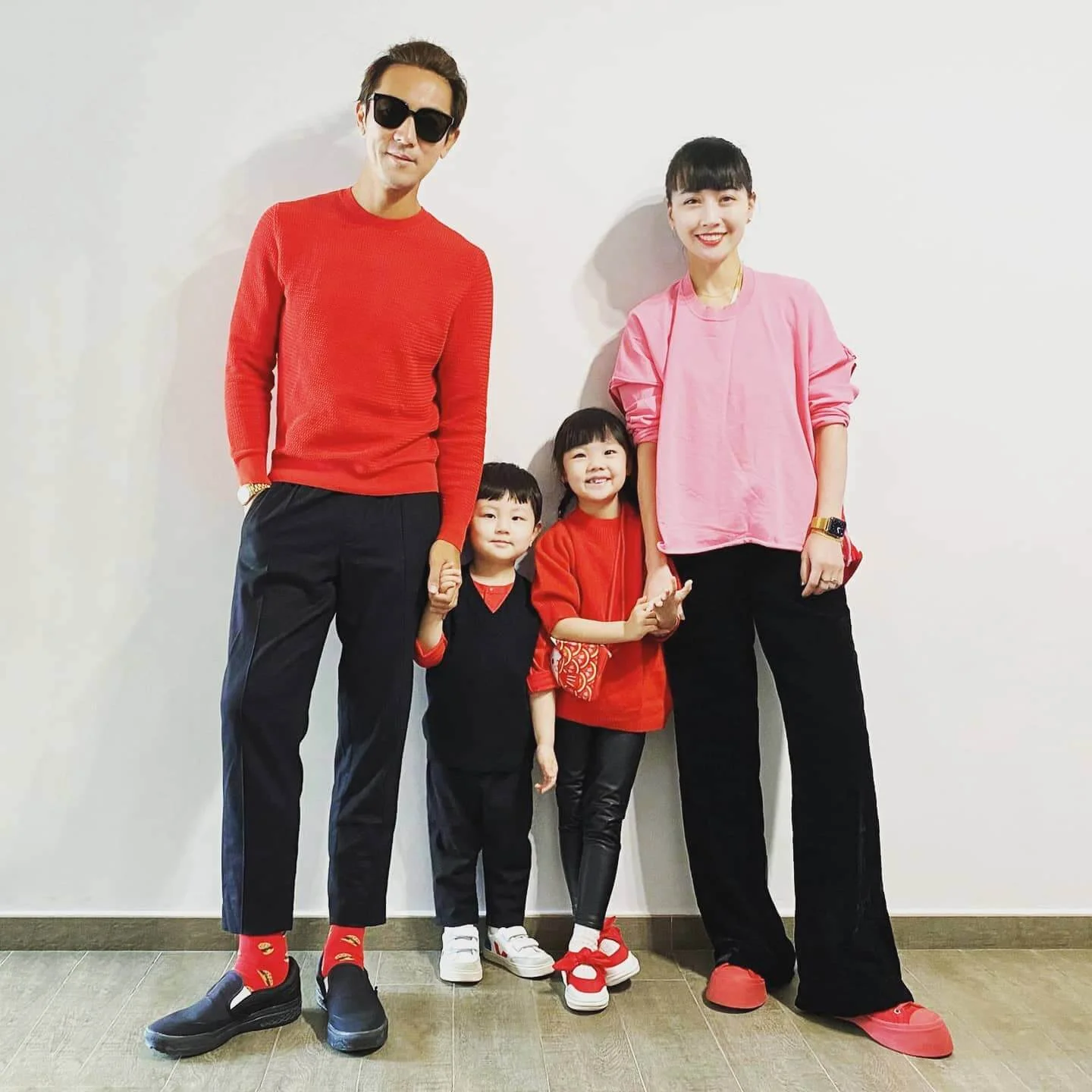 婚後育有一對子女，Shaun每日都會抽時間陪伴家人