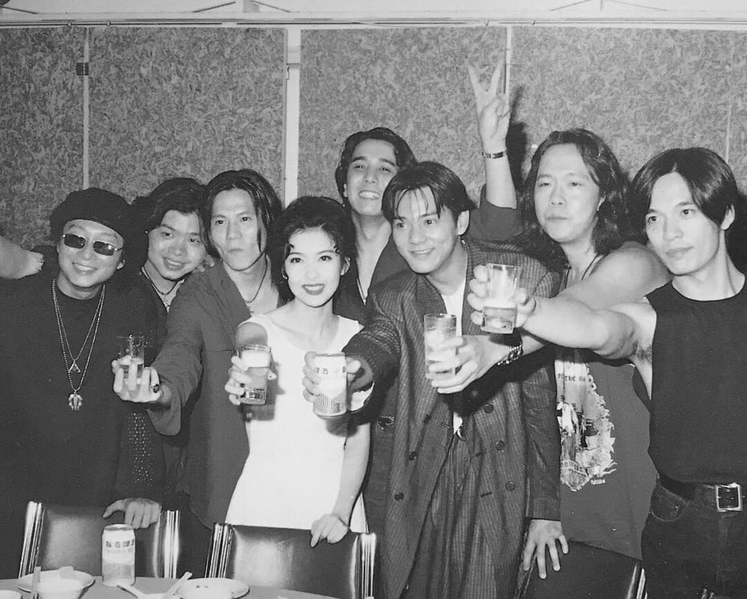 周慧敏的1994年台灣演唱會，太極樂隊與莫少聰也有支持。