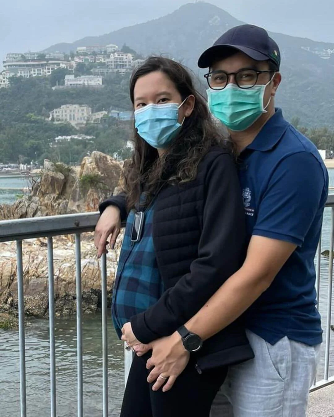 李文琪及老公Jeremy