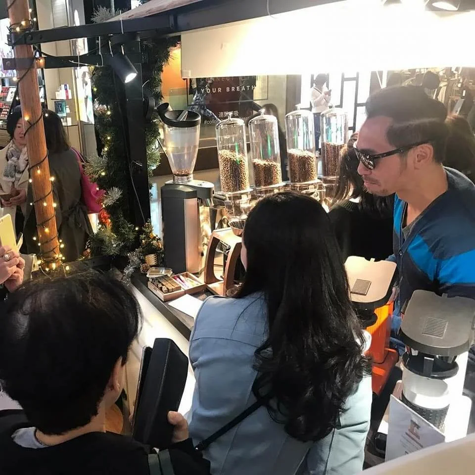 陳豪自家品牌「Blooms Coffee」，今年有望多開兩間分店。