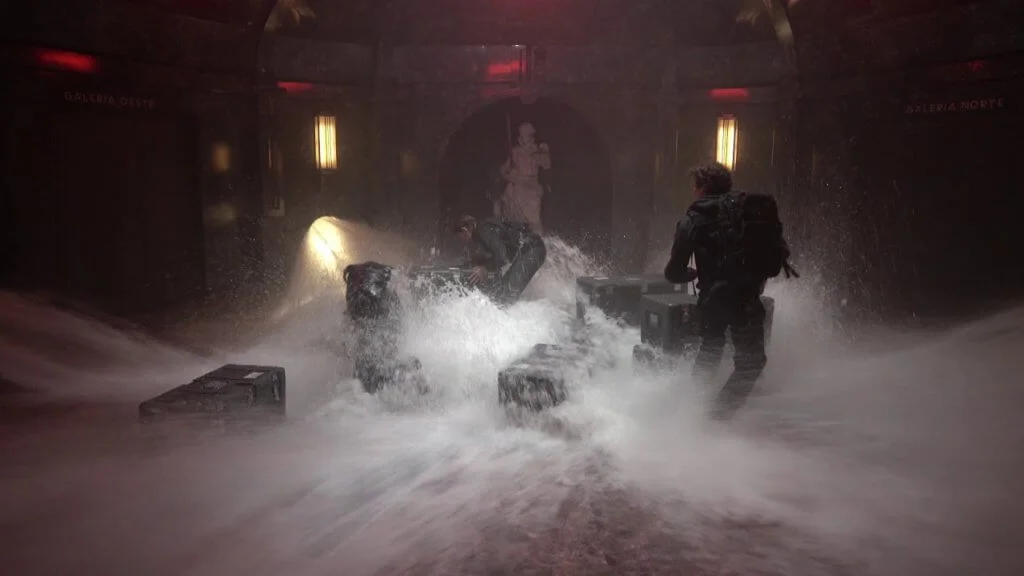 影片巨細靡遺描寫西班牙金庫內保安系統的難以破解之處