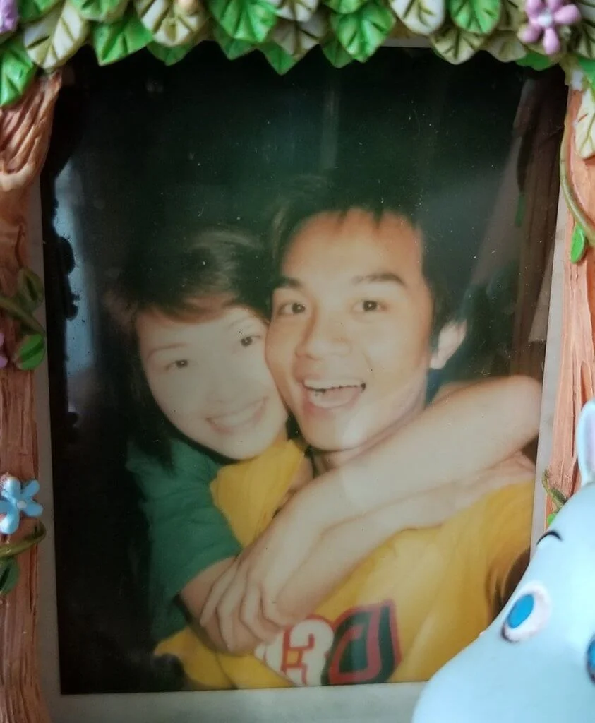 陳琪公開和胡諾言拍拖初期拍下的即影即有照片，很有紀念價值。