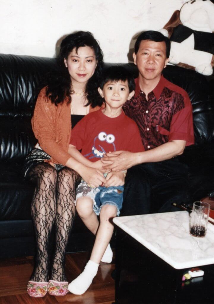 尹光和太太八四年誕下獨子，兒子現在已三十多歲。
