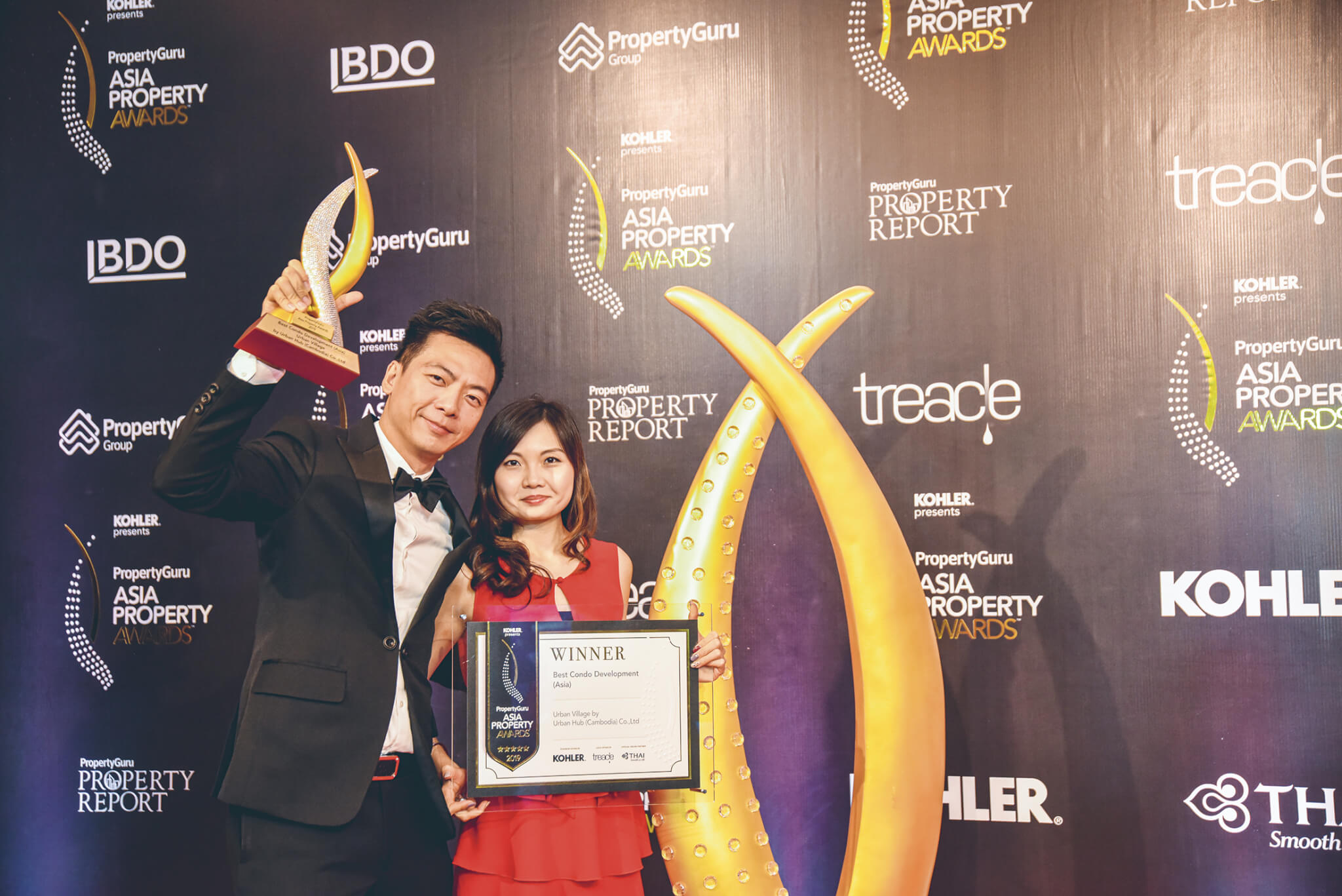 項目在兩年間榮獲Property Guru全亞洲 最佳公寓、共享辦公室及其他14個國際建築大獎。