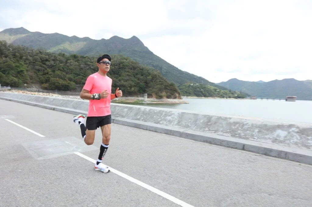 姜皓文跑步後,連兒時的哮喘病也醫好了。