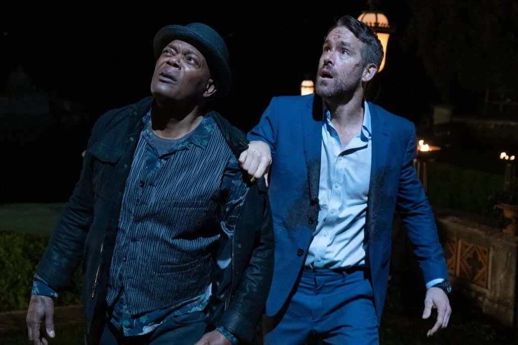 賴恩與森姆在《保鑣救殺手2》更火爆更賤格回歸大銀幕，有更多驚喜。