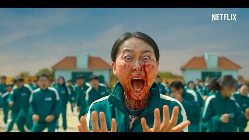 淘汰者即被槍殺,嚇得參賽者大叫。