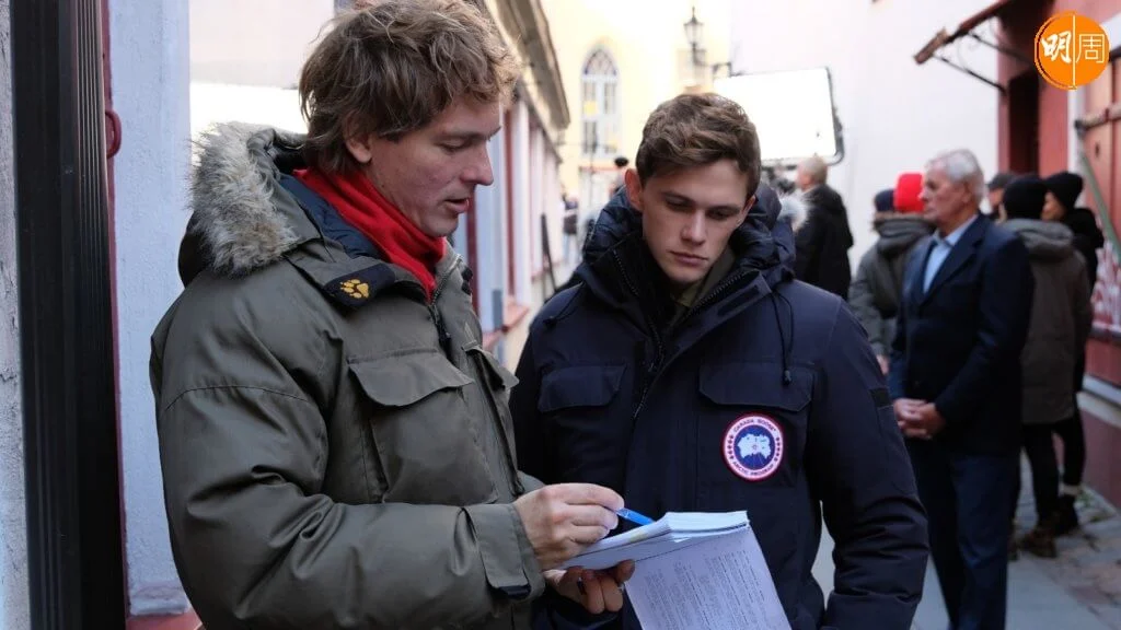 愛沙尼亞導演Peeter Rebane（左）與英國男星Tom Prior，日前接受本刊越洋電郵訪問。