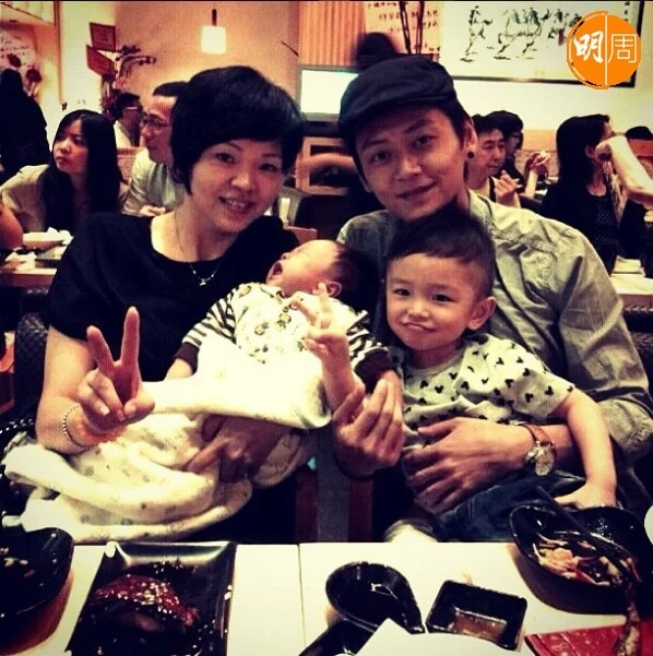 張振朗和家人及姪仔感情很好，他感謝家人給他很大空間去做想做的事。