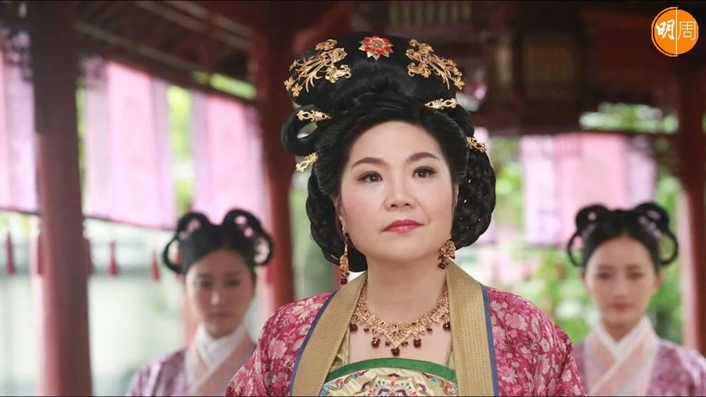 麥玲玲在《深宮計》的古裝扮相。