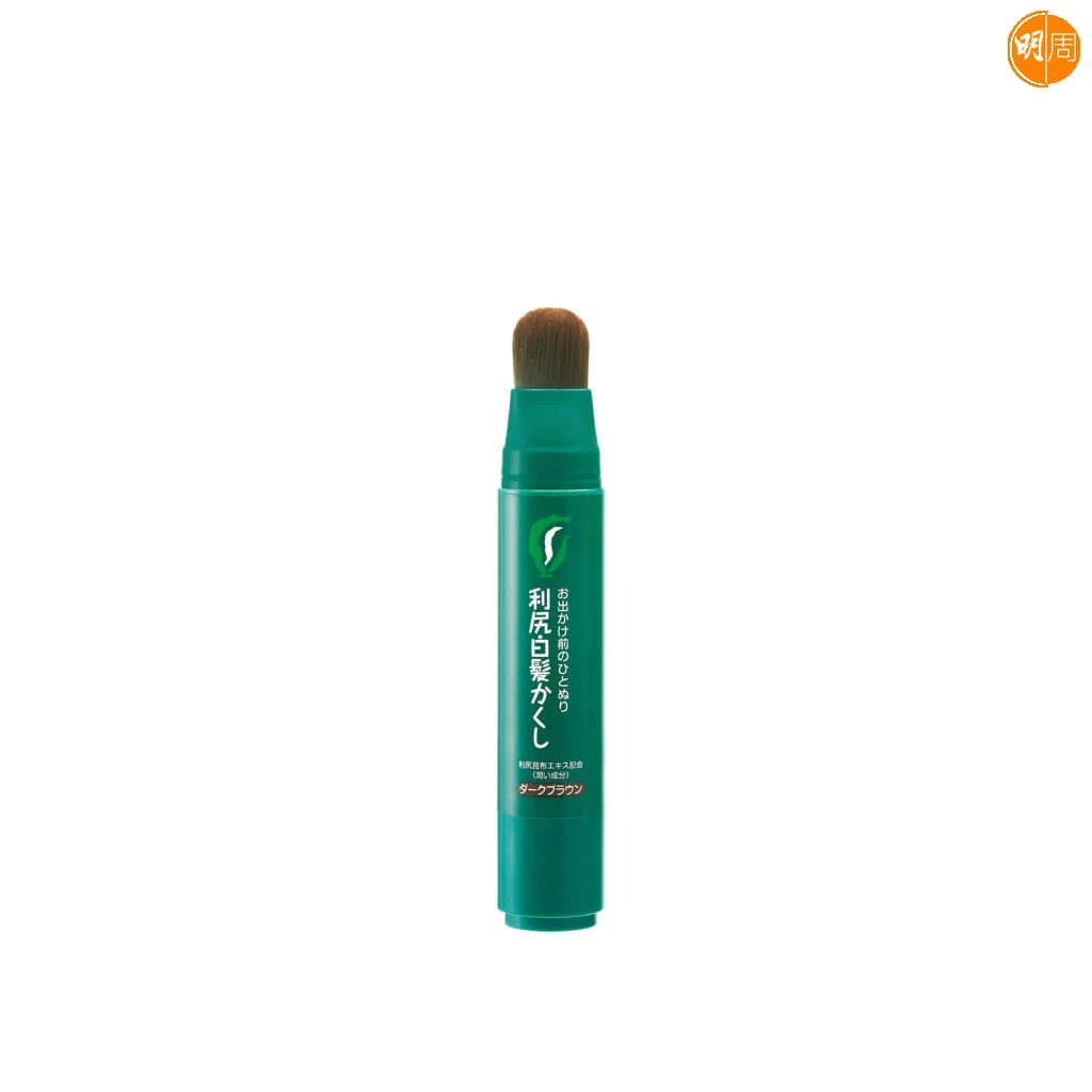 直接將白髮補染筆塗抹在乾髮上,即可輕鬆遮蓋白髮。