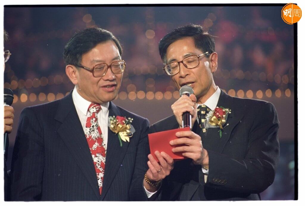 李鵬飛與李柱銘曾經是政壇對手，當年聯手頒獎，在歌壇成為一時佳話。 