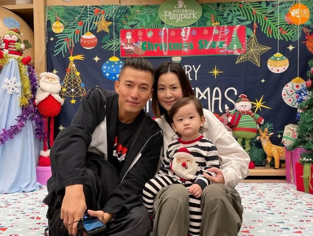 陳山聰一家三口