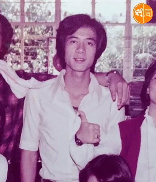 讀訓練班時期的李成昌。