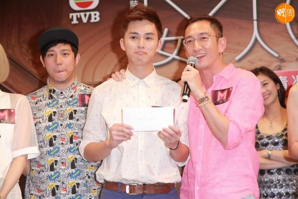 何廣沛被吳啟華選中在《M Club》演他的年輕版。