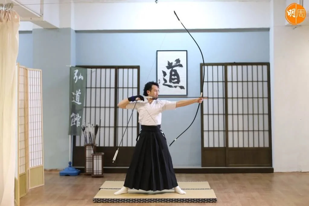周祉君學習弓道後，訓練到其身心靈，做事更加冷靜。