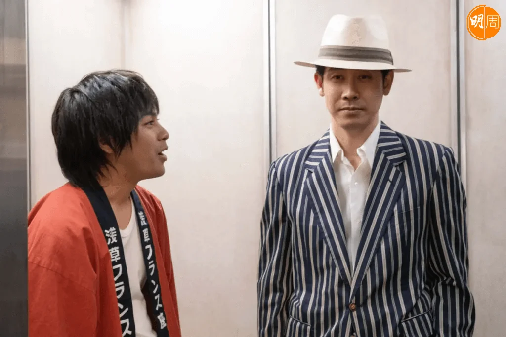 柳樂與大泉洋（右）的師徒情深刻動人，拍出師徒間有過反目但互相珍重的深厚情誼。