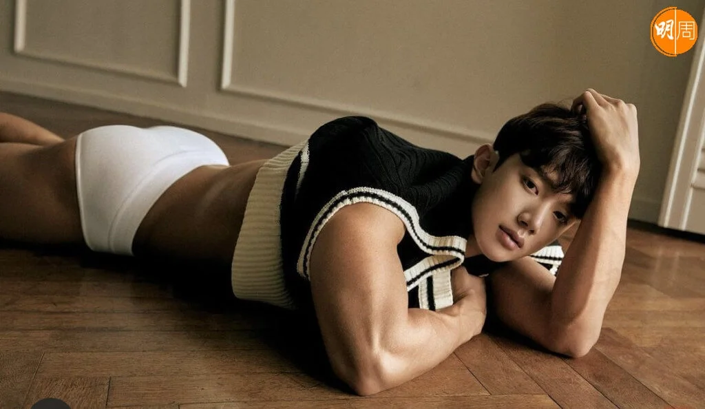 金賢中是健身教練兼模特兒