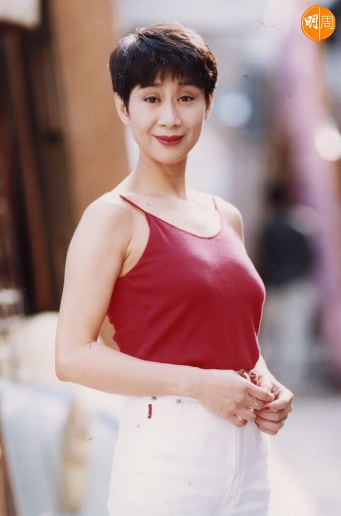 90年代的陳曼娜。