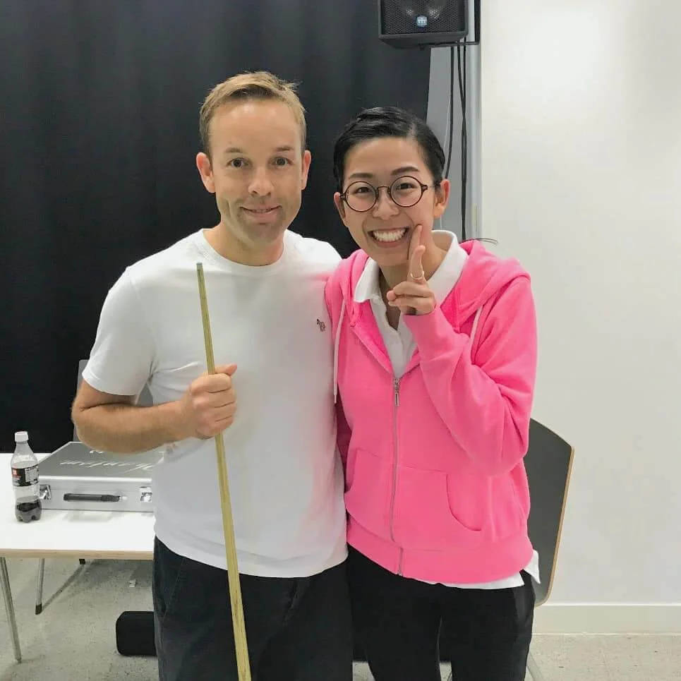 吳安儀躋身公開賽的正賽，月底會再爭晉級，首仗將面對英國球手卡達（Ali Carter）。