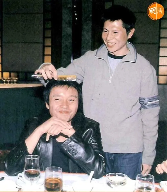 雷有輝婚禮前，和張國榮開玩笑玩「上頭」。