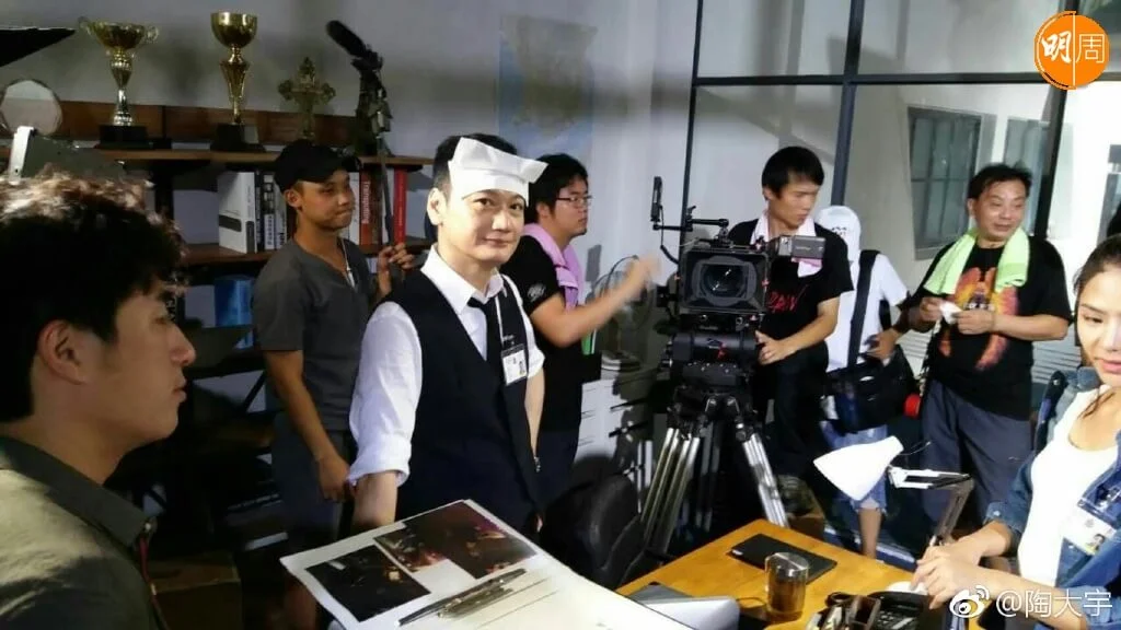 大宇在內地有拍網電，跟一眾演員合作愉快，不捨得殺青。