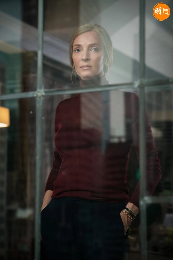 奧瑪花曼在新劇《疑陣》飾演的傳媒大亨，面對愛兒綁架。
