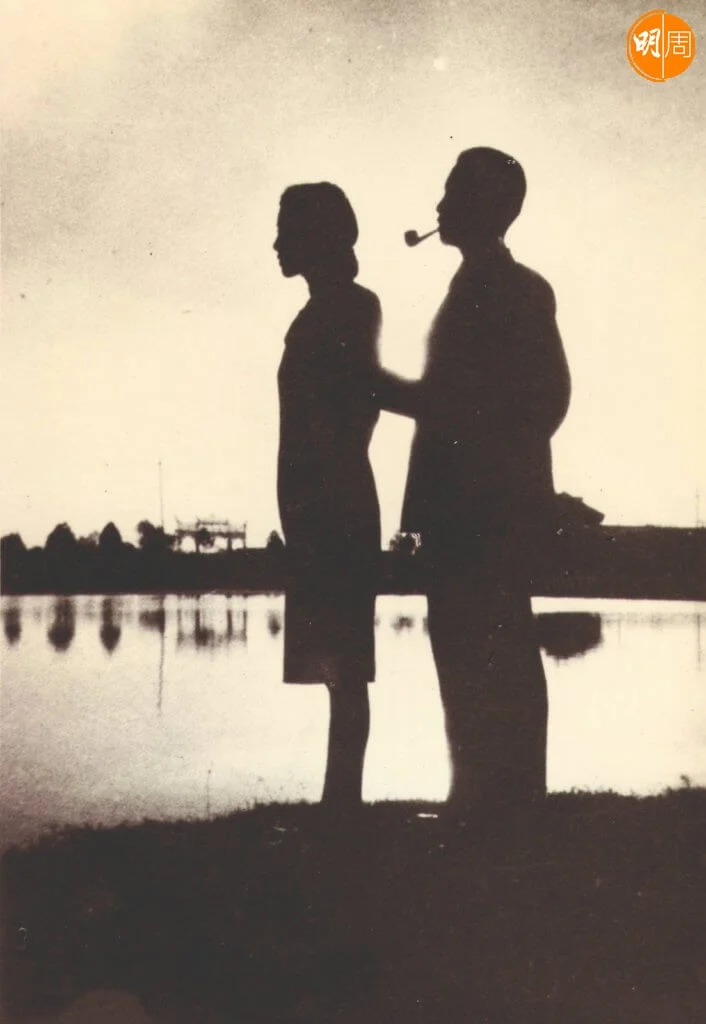 劉天蘭父母剪影