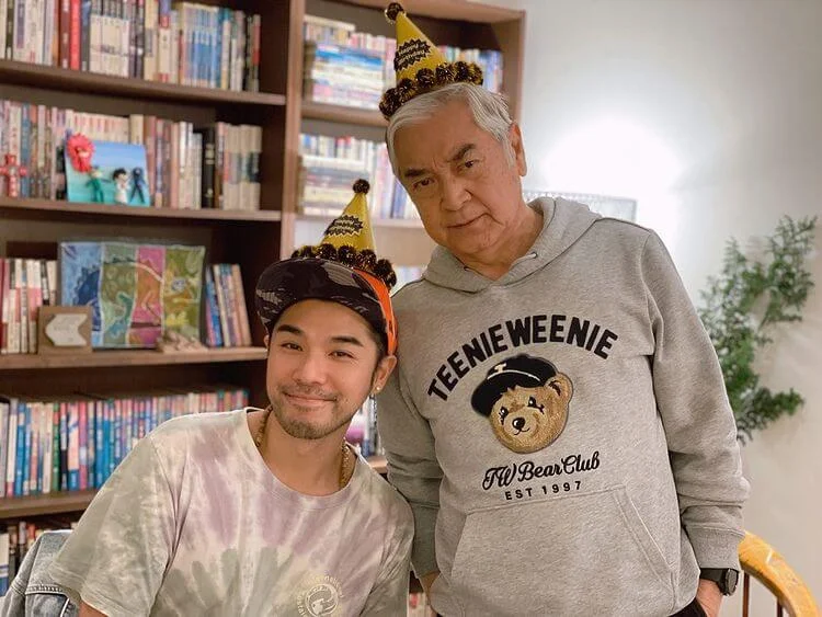 姜文杰最近推出的《La La La》，有爸爸秦沛幫手Rap。