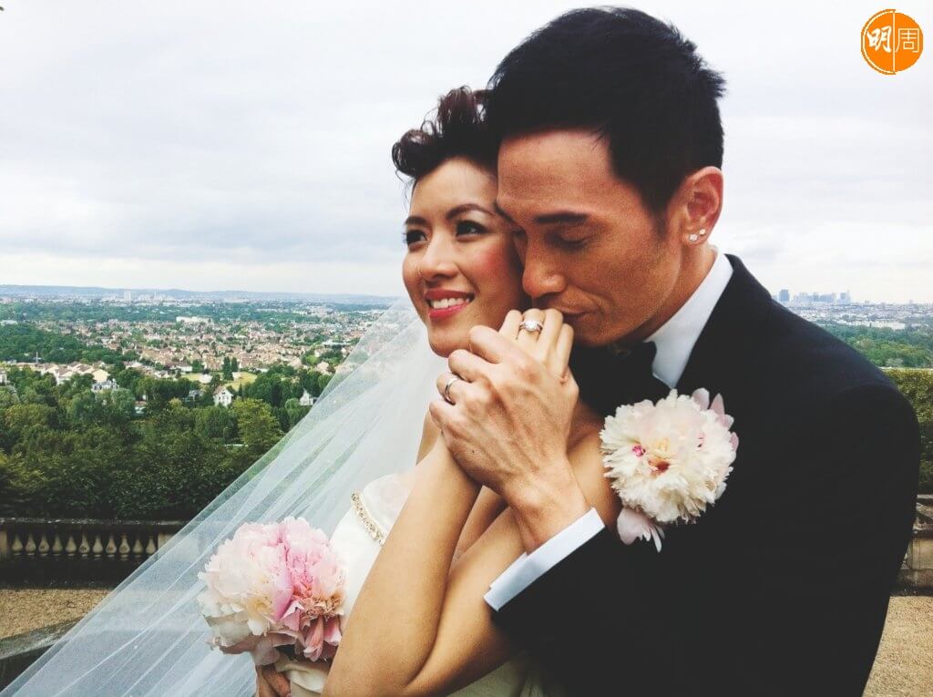 陳豪與陳茵媺於法國結婚。