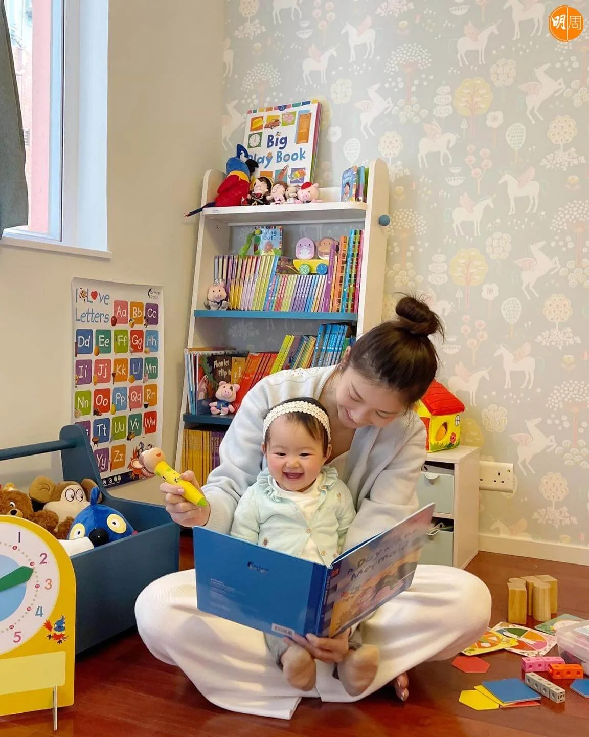 囡囡性格愈來愈主動，Jennifer最希望她唔怕羞。