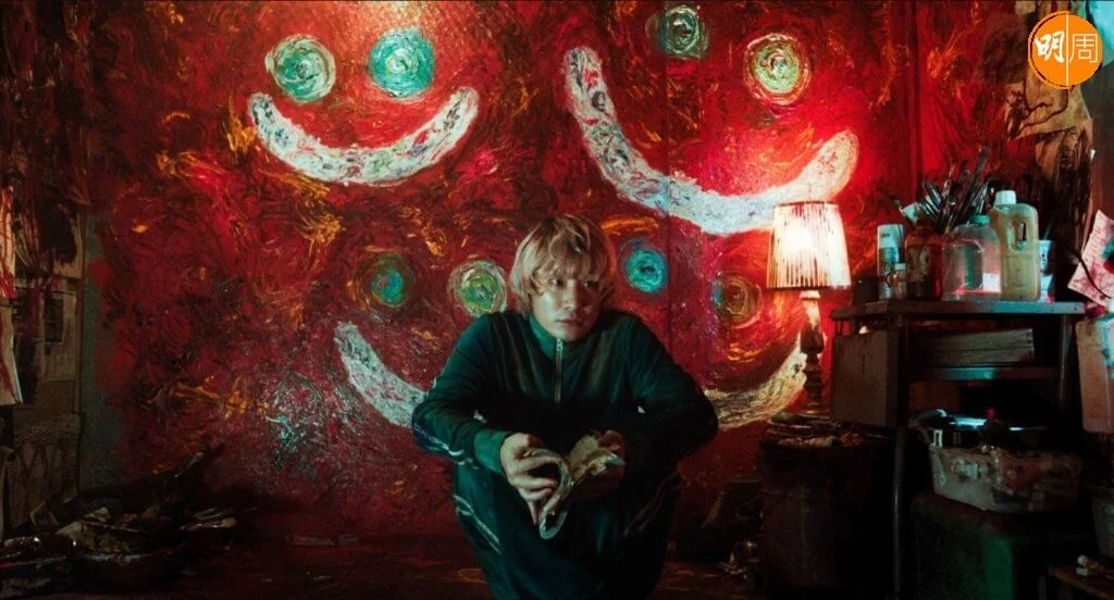 首度演出電影的Fukase,除了扮演殘暴殺人魔,亦親手繪製了角色住所內的巨型恐怖壁畫。