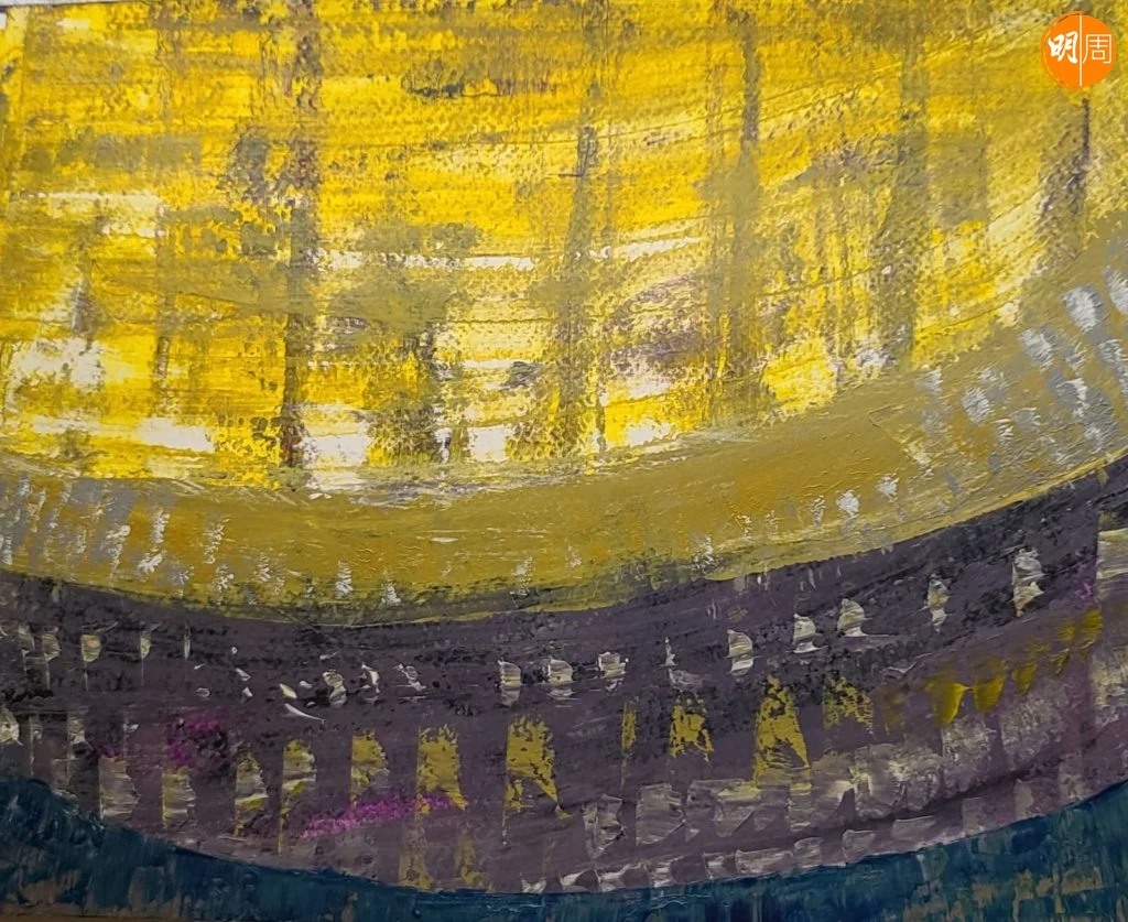 胡美儀為毛sir的新書,親自繪畫了這一幅「人生舞台」印在他的新書中,也寓意兩人相識在舞台。