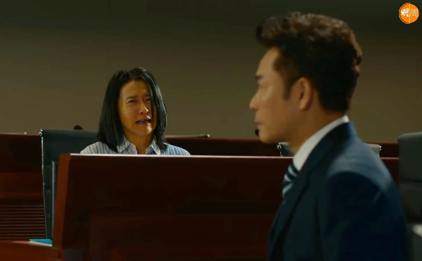 祝文君飾演跟隨楊逸滔YT（郭晉安飾）到立法會公聽會為罕見病病人爭取權益的趙宛蘭。