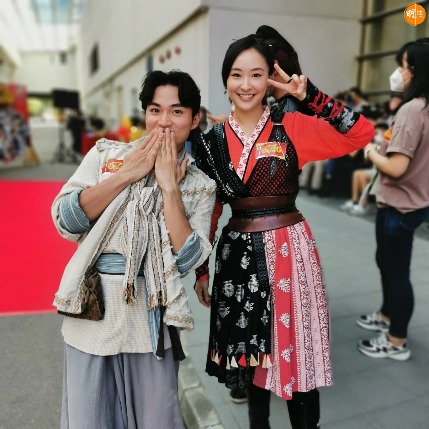 周嘉洛同陳瀅合作玩得埋,但只限友誼。