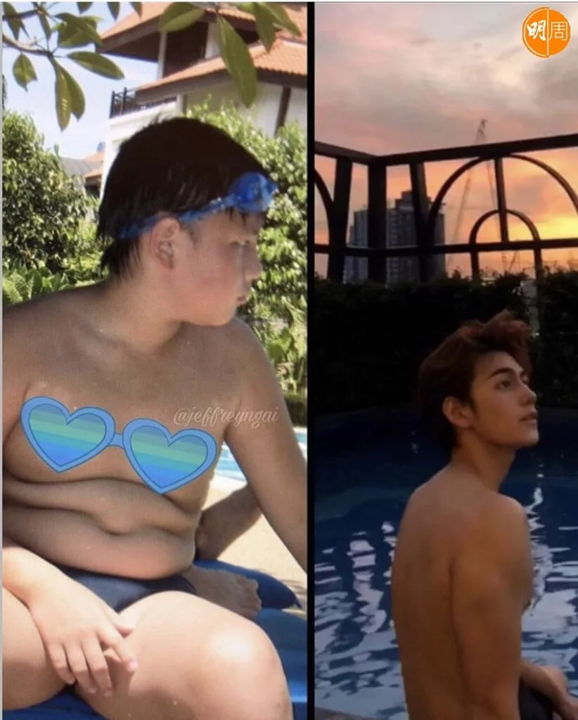 當年的米芝蓮車軚，現在身材健碩