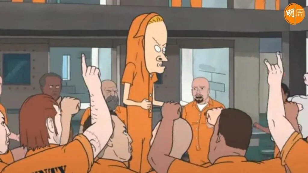 言行白癡的Beavis，在現代監獄竟成了智者。