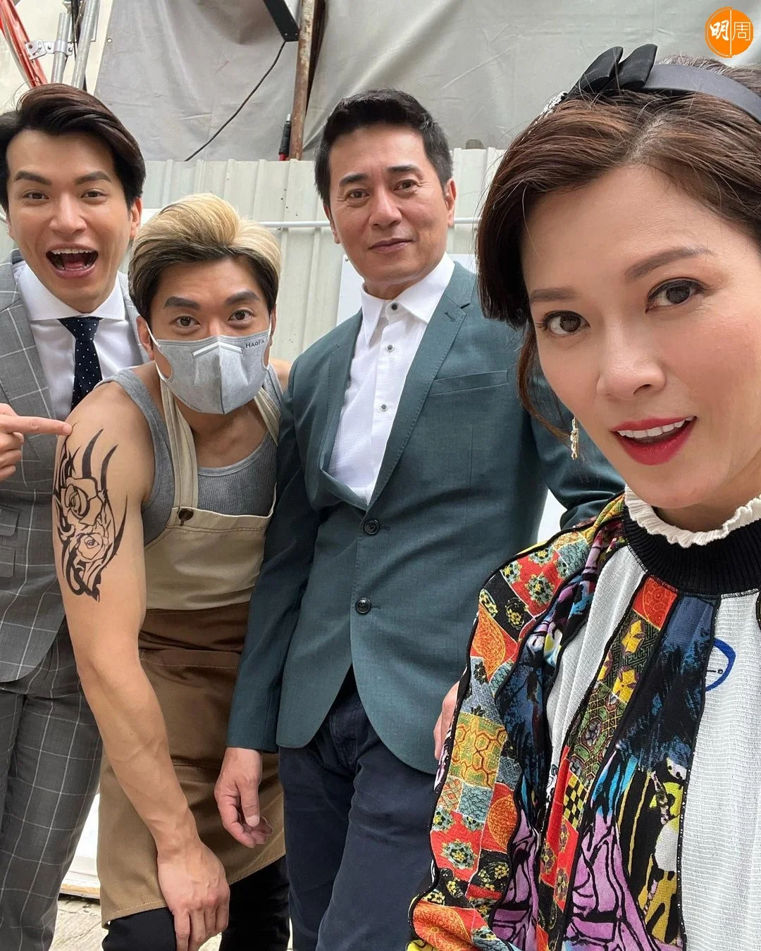 Terry扮威威連大小姐都變了小粉絲。