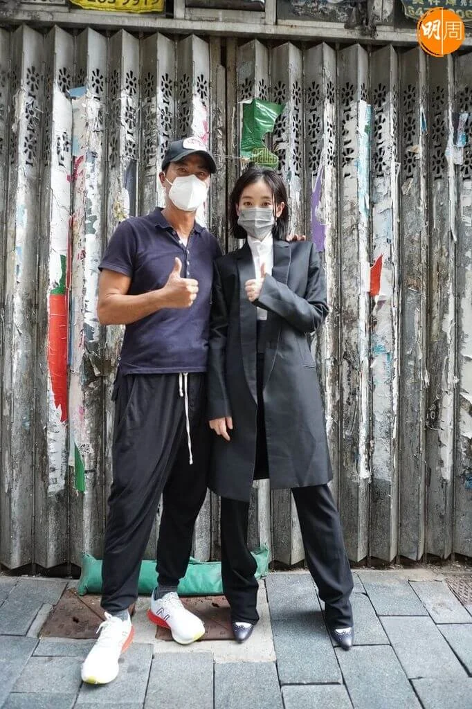 任達華為劉雅瑟拍攝一輯獨特照片