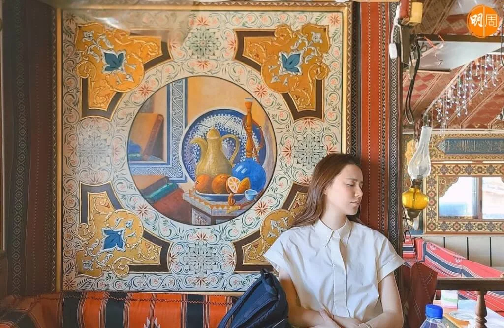 翠如之前在社交平台貼上身體不適照。