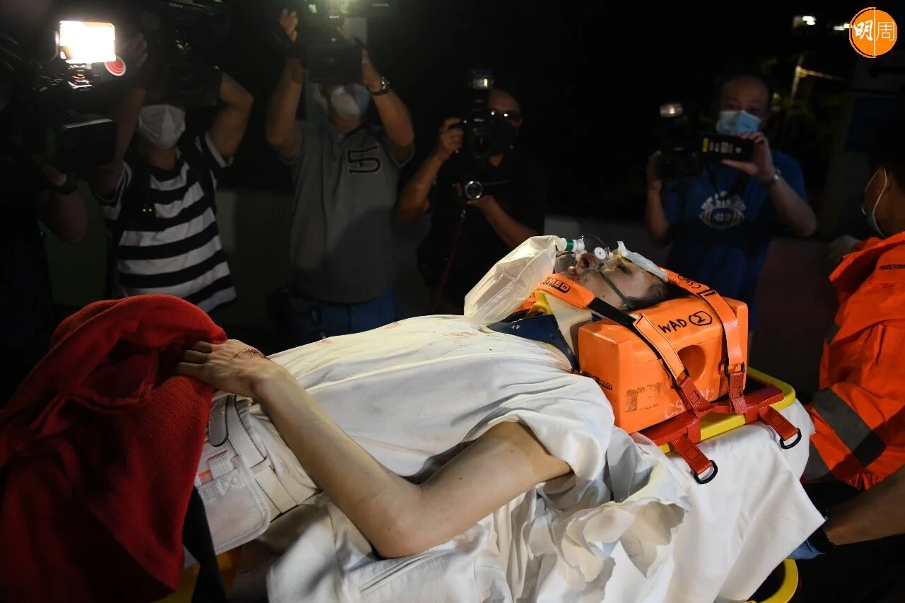 阿MO受傷後即送院救治,現仍留醫ICU。