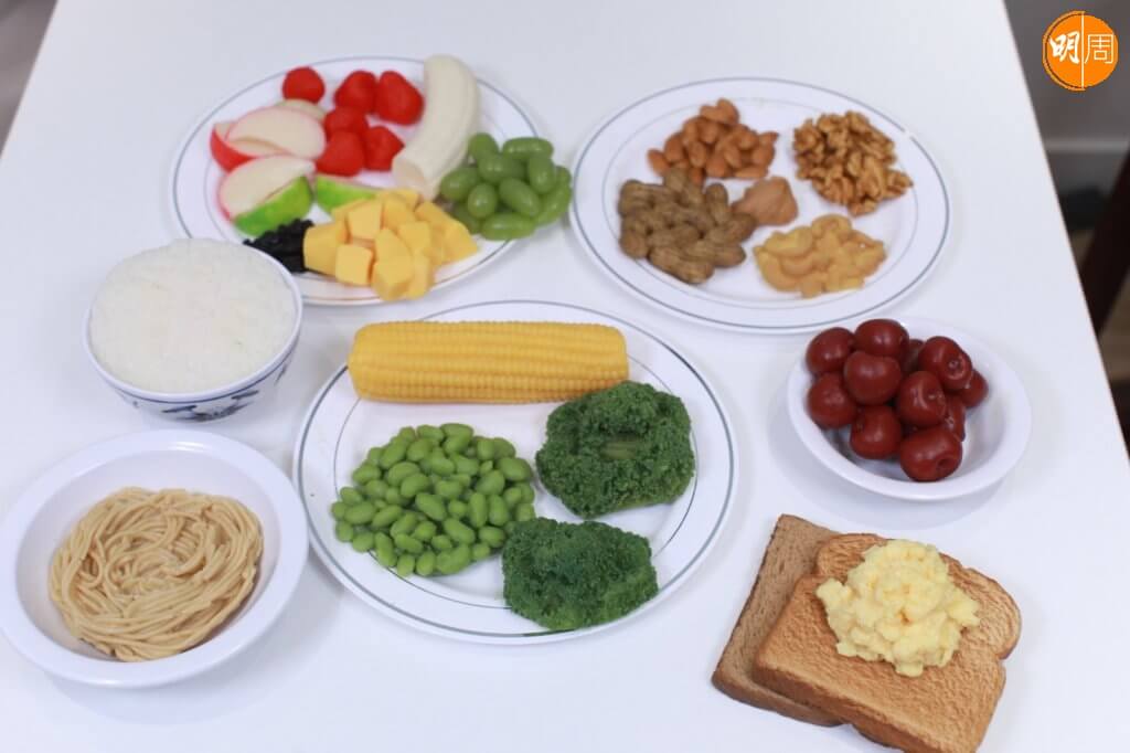 不同食物營養各有不同，飲食多樣化能令身體吸收均勻營養。