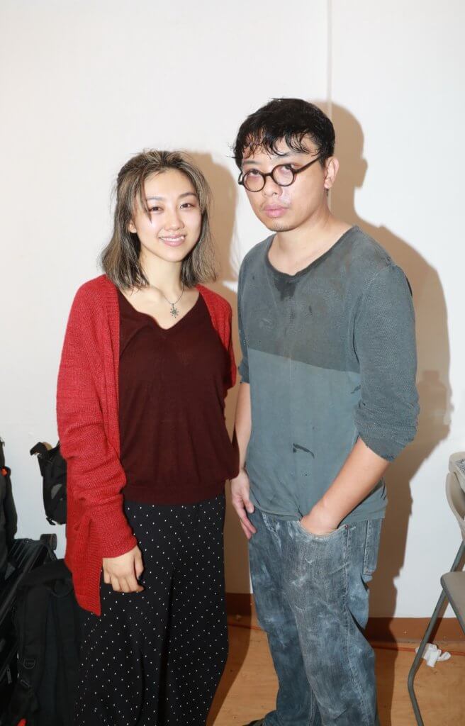 顏卓靈與陳維諾在新片合作，陳維諾很欣賞對方的專業。