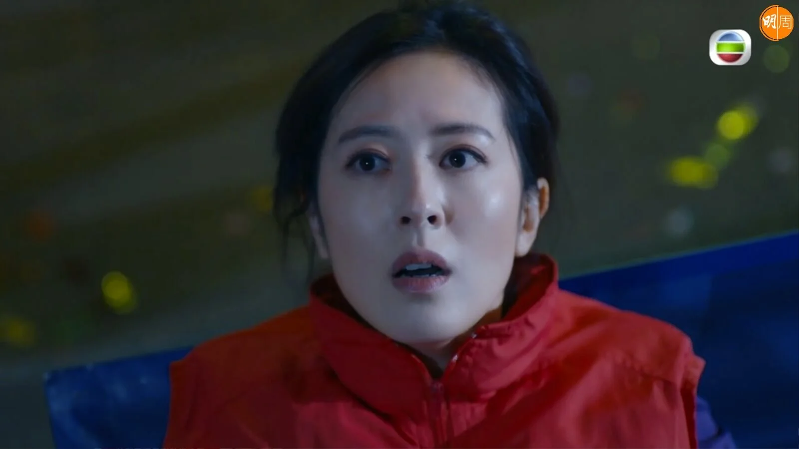 蘇怡「中招」一刻,唐詩詠獲讚演得相當逼真。