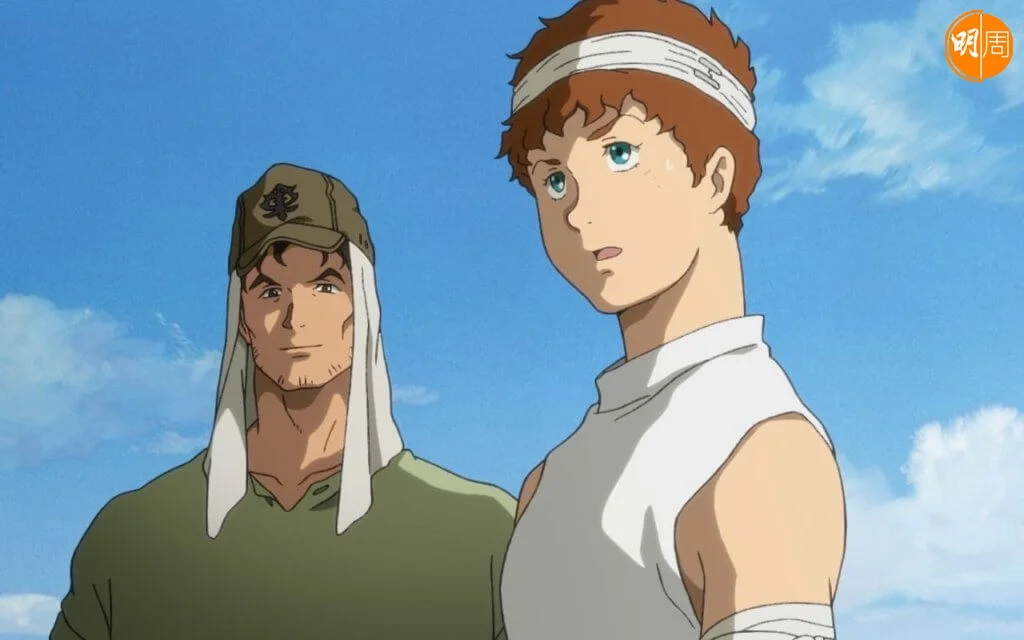 阿寶與敵方逃兵德安之間的互動，刻畫出戰爭的悲哀。