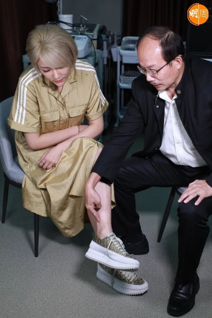 按壓三陰交穴位，能調節內分泌和肝脾腎經的運行。