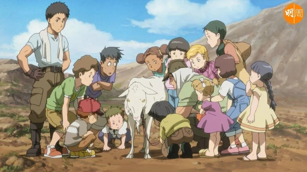 片中的戰爭孤兒與主角交織感人故事