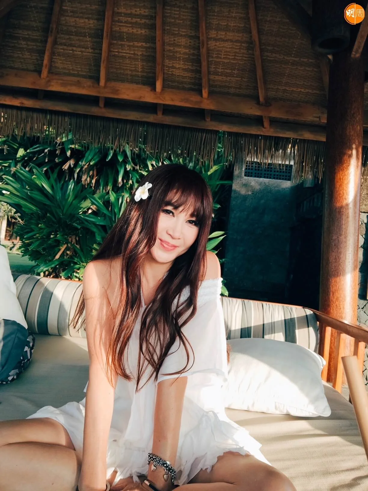 Irene上月底到峇里島度假。